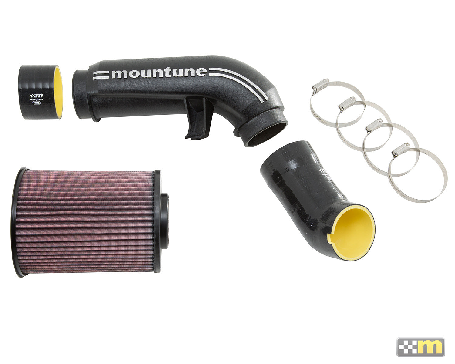 Induction Kit [Mk3 Focus RS] Engine mountune with filter Black / Yellow 